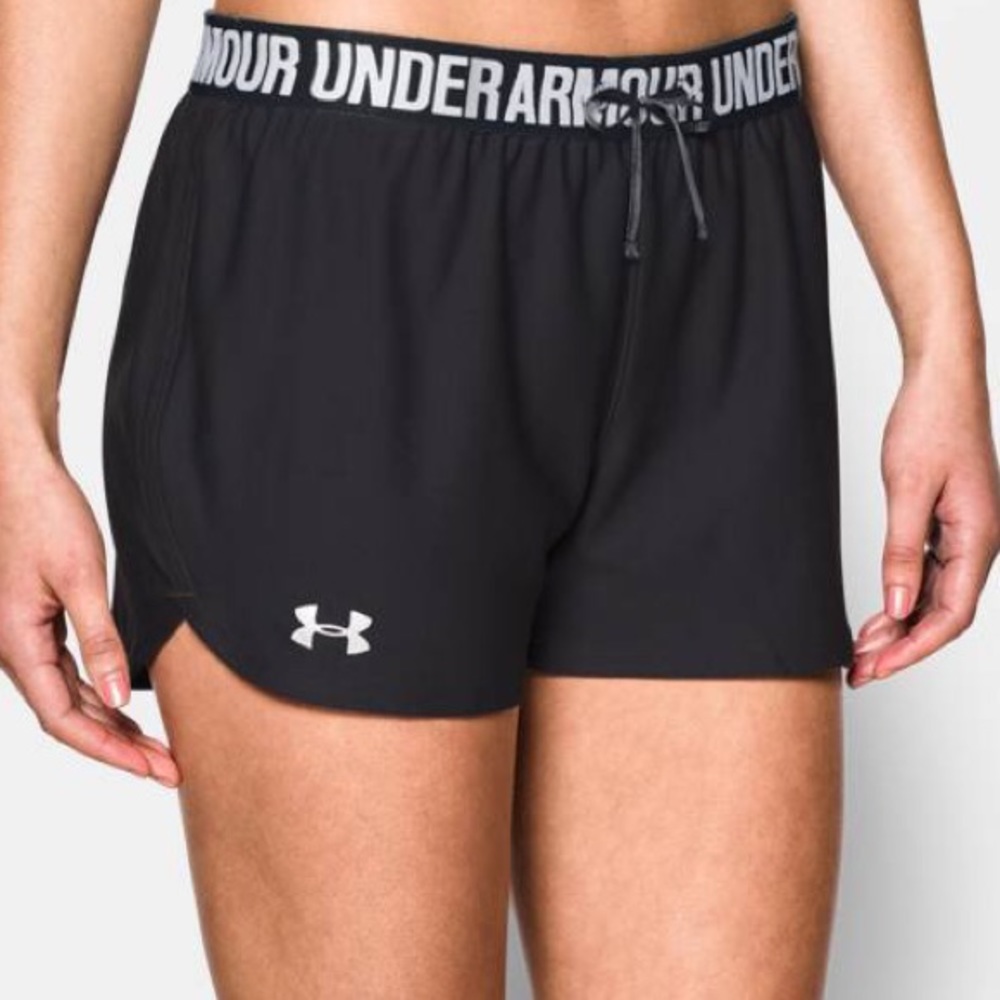 Under Armour Black Running Shorts